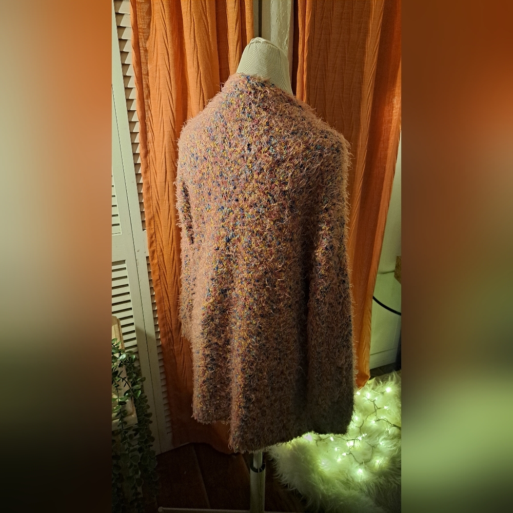 American Rag Multicolor Women's knit open Cardigan - Picture 4 of 8